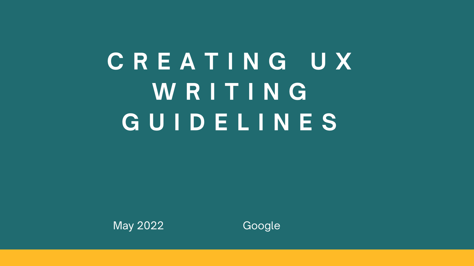 Protected: Creating UX writing guidelines